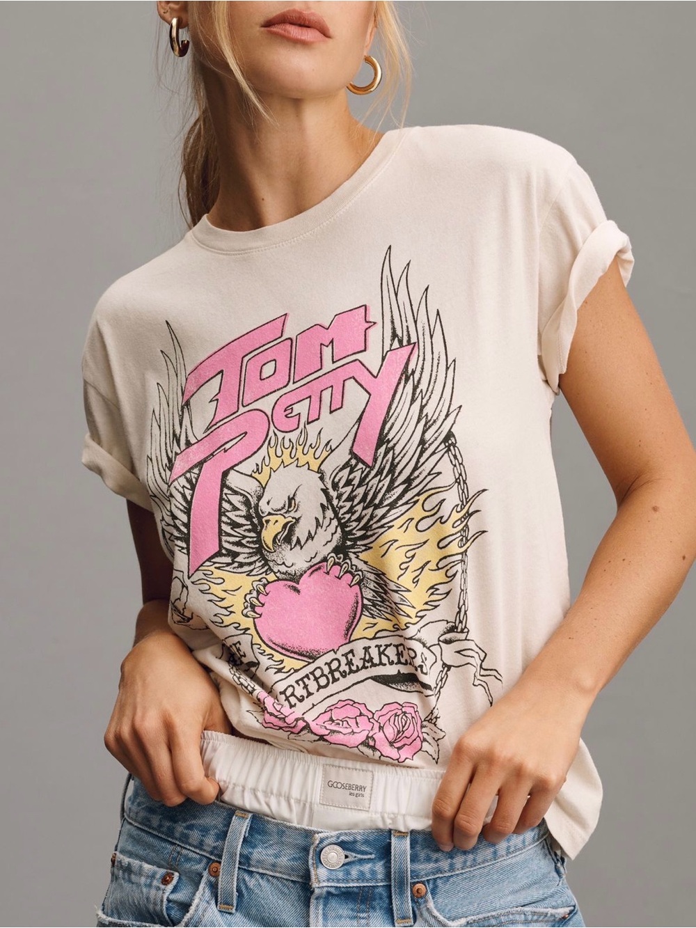 Anthropologie x Letluv Tom Petty Graphic Tee
